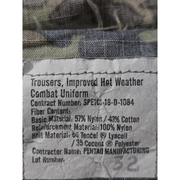 US Army IHWCU OCP Pants X-Large Long 8415-01-670-6195 Multicam Trousers - Picture 3 of 4